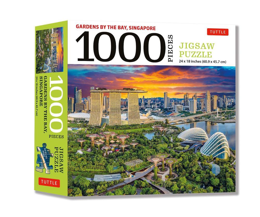 Singapore's Gardens by the Bay 1000 Piece Jigsaw Puzzle by Tuttle