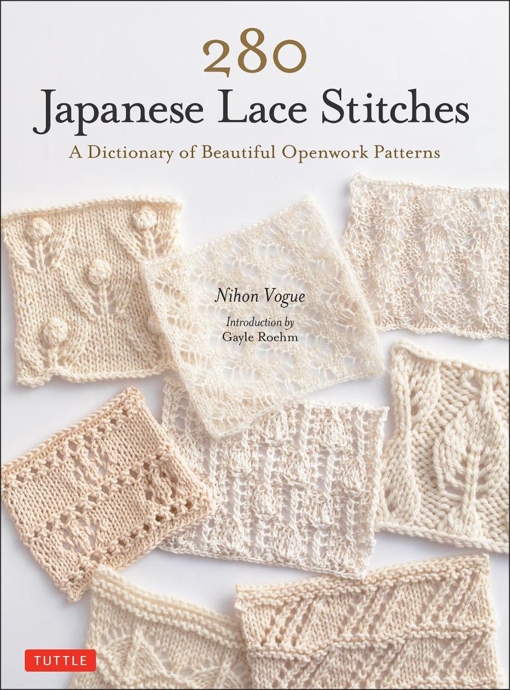 280 Japanese Lace Stitches, 9780804854047