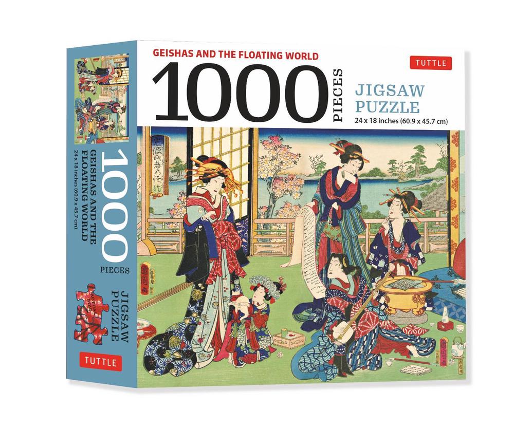 Geishas and the Floating World - 1000 Piece Jigsaw Puzzle - ISBN: 9780804854290