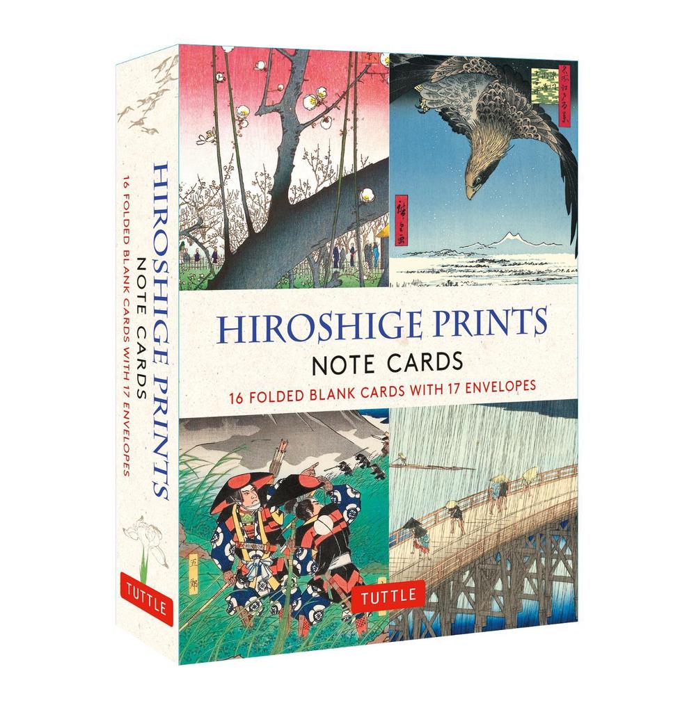 Hiroshige Prints, 16 Note Cards, 9780804854412