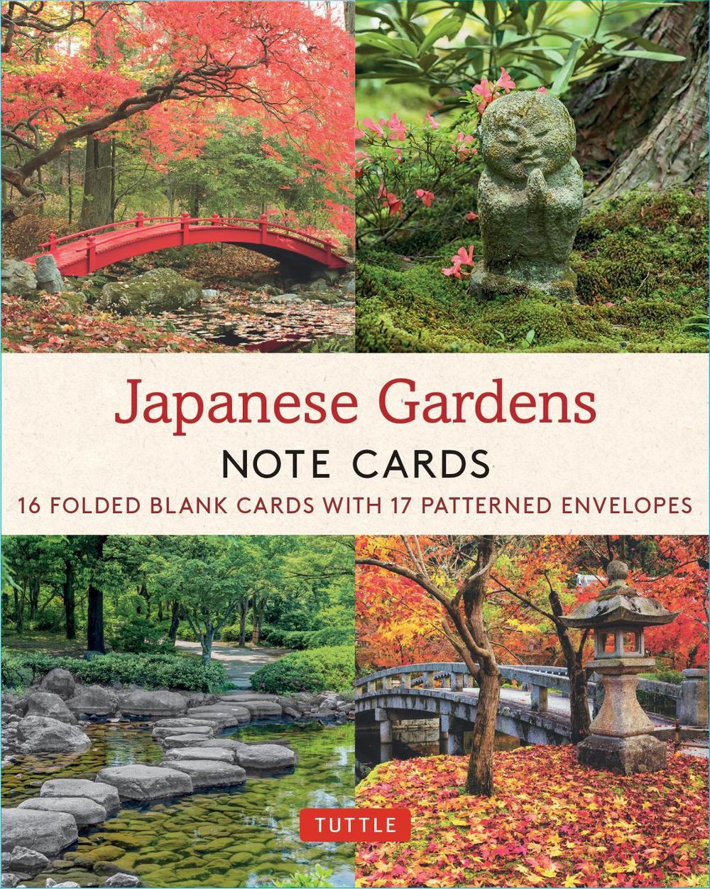 Tuttle Studio Japanese Gardens, 16 Note Cards, 9780804856065