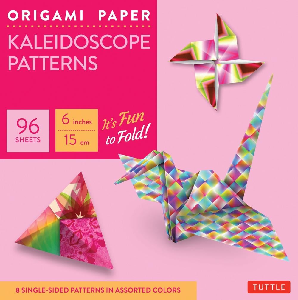 Origami Paper - Kaleidoscope Patterns - 6" - 96 Sheets by .. Tuttle Studio - ISBN: 9780804856430