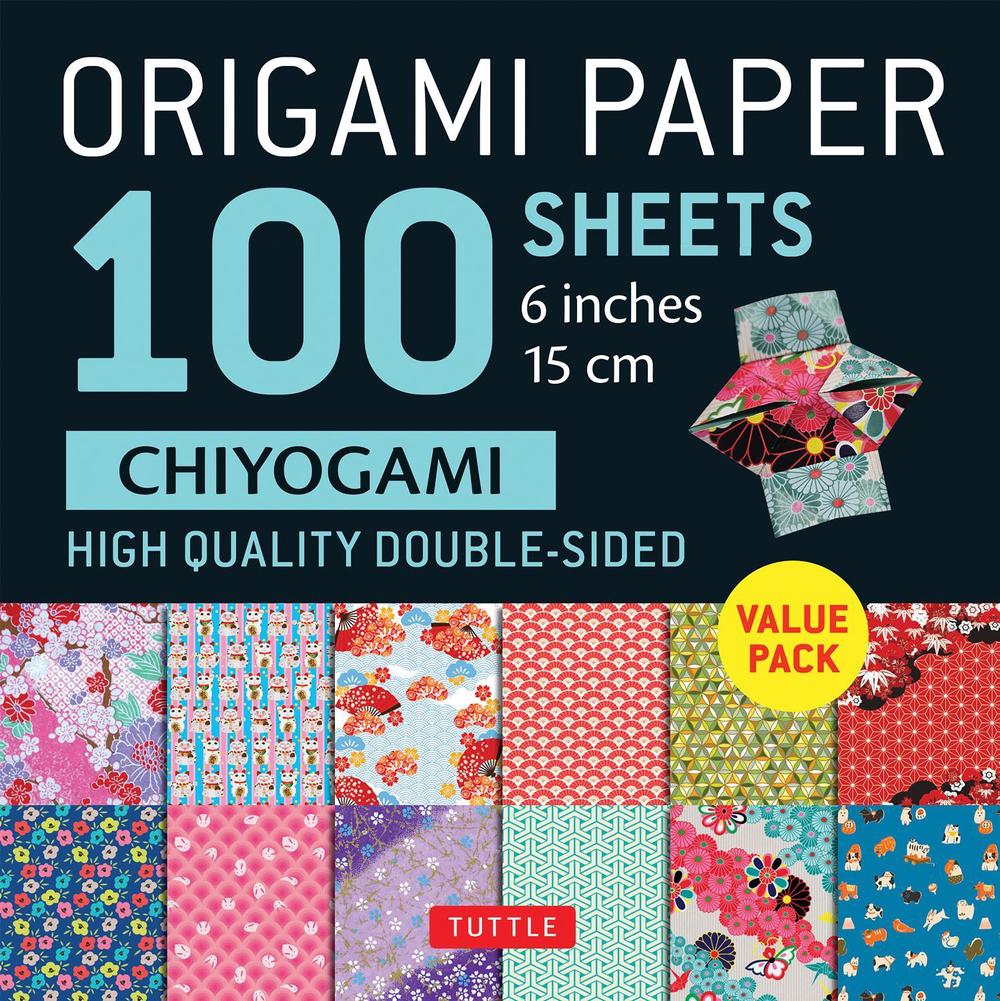 Origami Paper 100 Sheets Chiyogami 6" (15 cm), 9780804856980