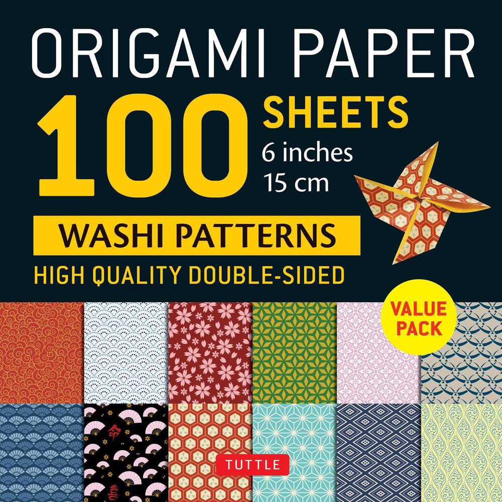 Origami Paper 100 sheets Washi Patterns 6" (15 cm), 9780804857543