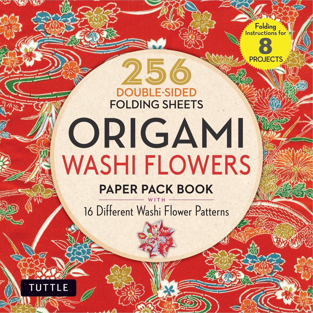 Origami Washi Flowers Paper Pack Book by .. Tuttle Studio - ISBN: 9780804858403