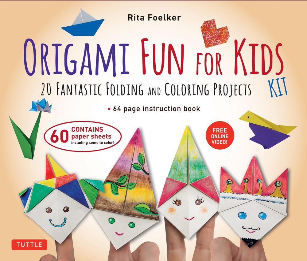 Origami Fun for Kids Kit, 9780804859295