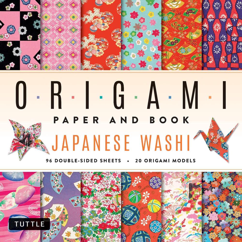 Japanese Washi Origami Paper and Book, 9780804859875