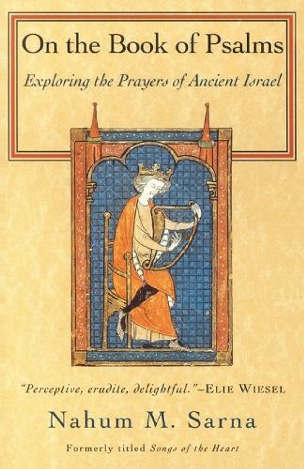 On the Book of Psalms by Nahum M. Sarna - ISBN: 9780805210231