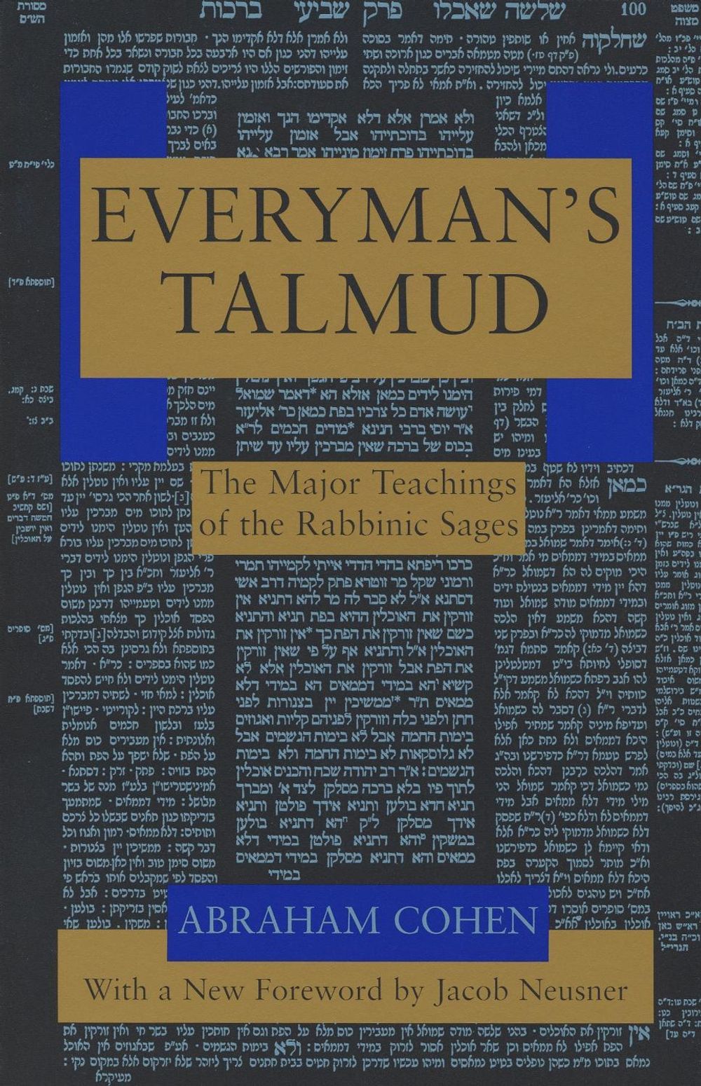 Everyman's Talmud by Abraham Cohen - ISBN: 9780805210323