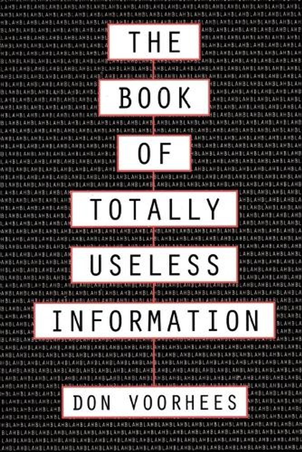 Book of Totally Useless Information by Donald Voorhees - ISBN: 9780806514055
