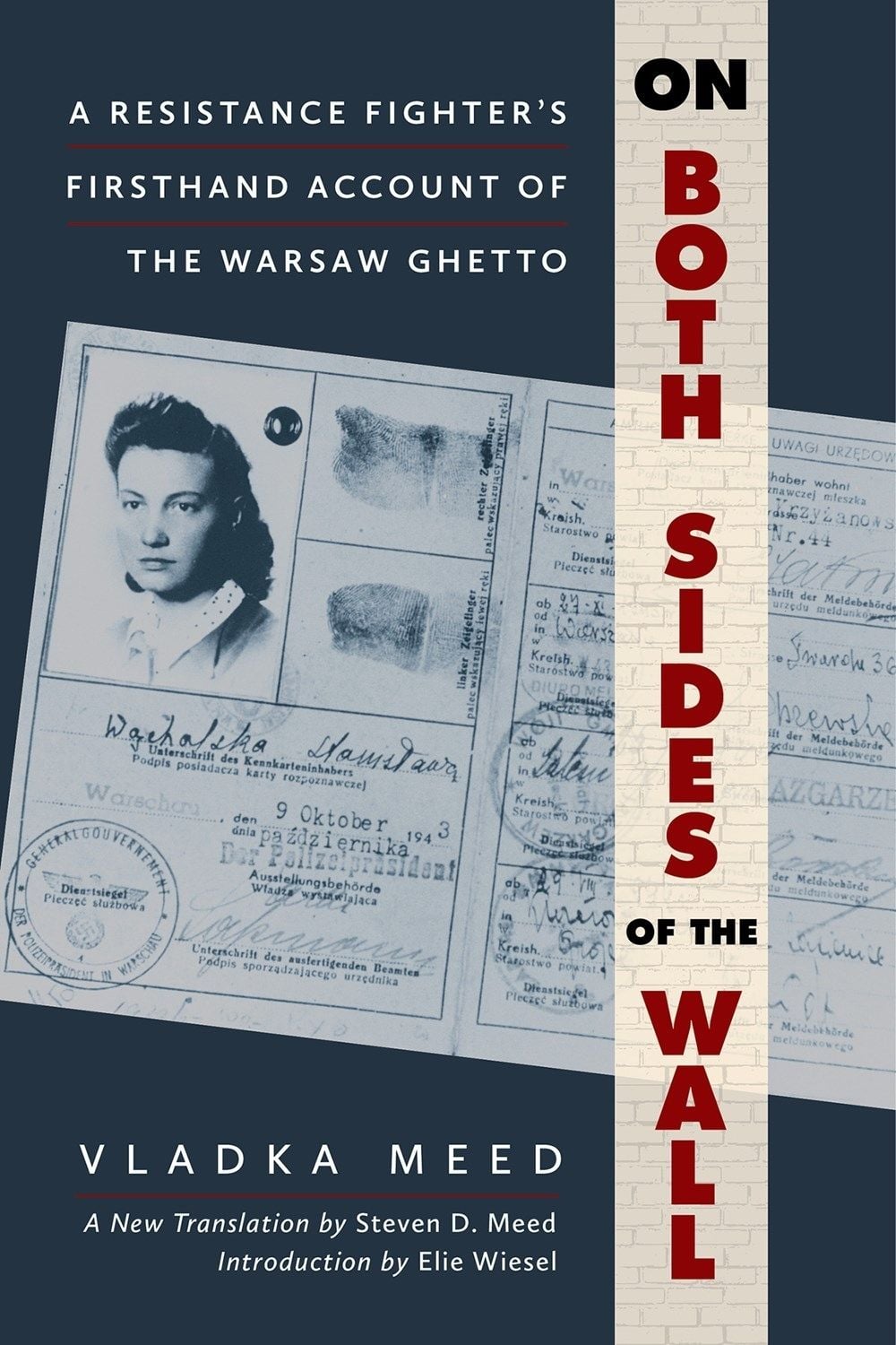 On Both Sides of the Wall by Vladka Meed - ISBN: 9780806544106