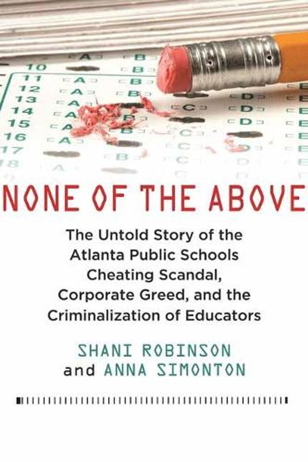 None of the Above by Shani Robinson - ISBN: 9780807039915
