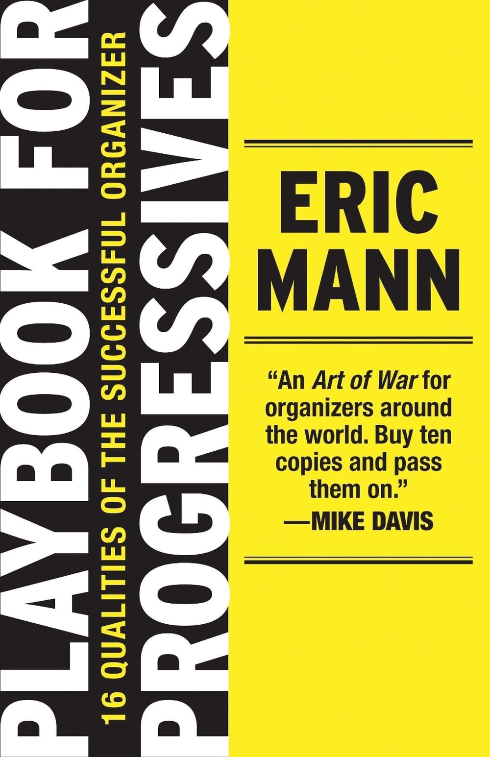 Playbook for Progressives by Eric Mann - ISBN: 9780807047354
