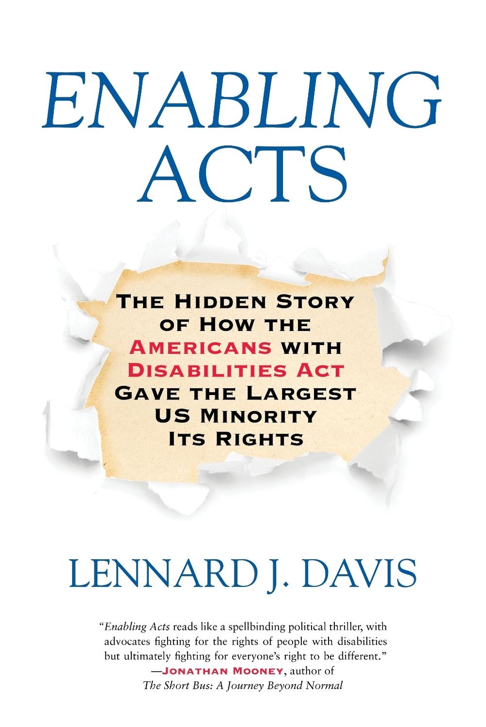 Enabling Acts by Lennard J. Davis - ISBN: 9780807059296