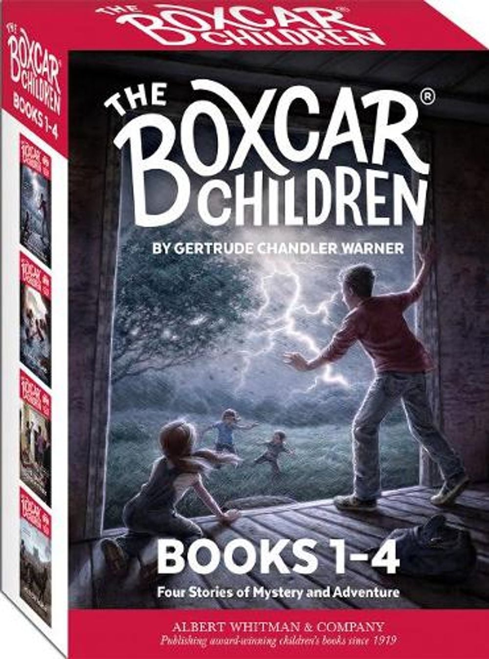 The Boxcar Children Mysteries Boxed Set 1-4 by Gertrude Chandler Warner ...