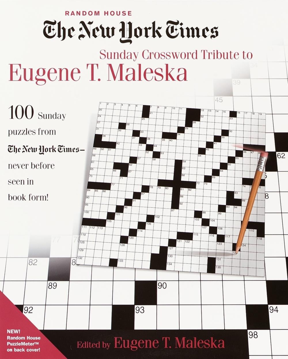 The New York Times Sunday Crossword Tribute to Eugene T. Maleska by Eugene Maleska - ISBN: 9780812933840