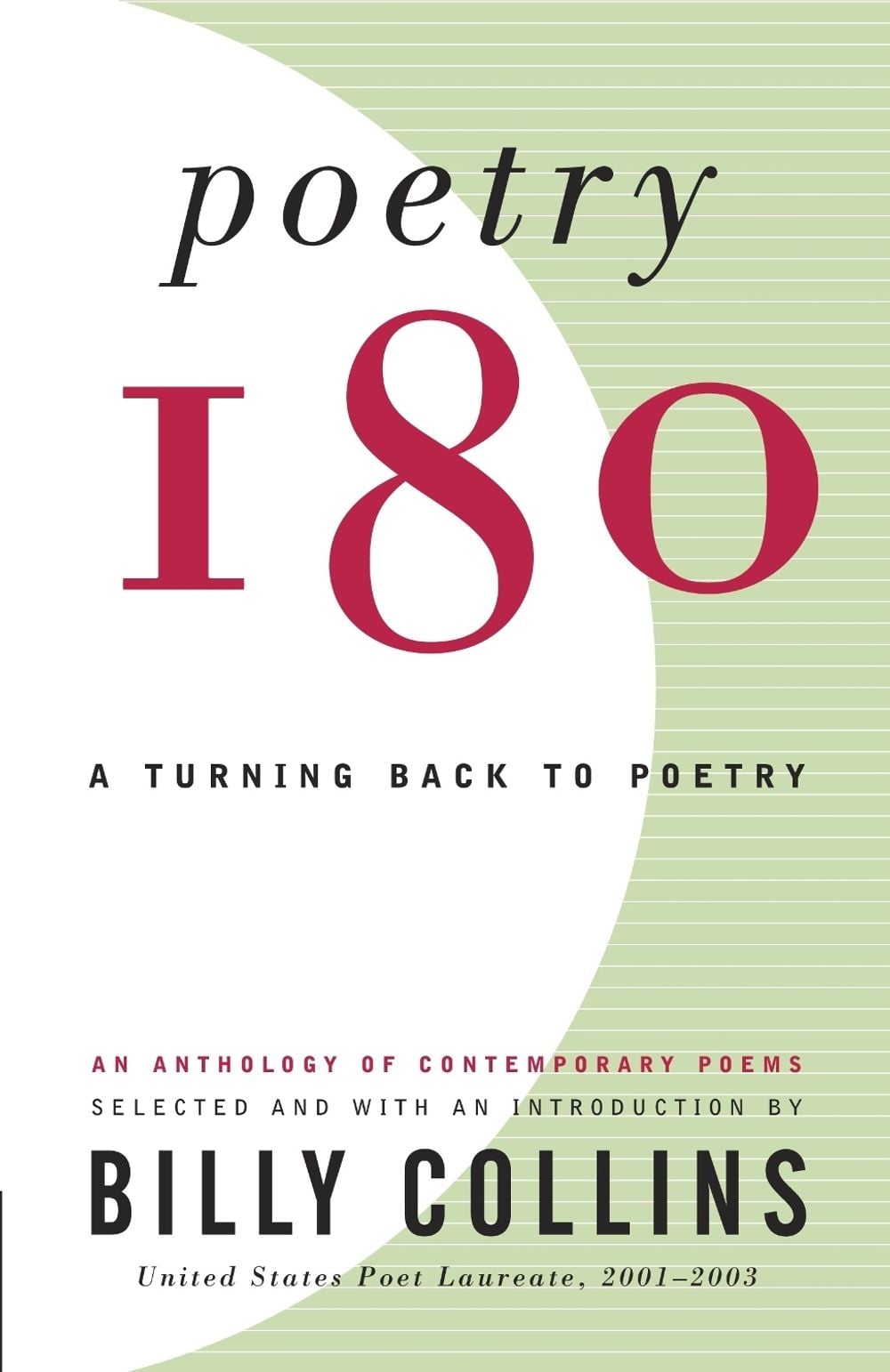 Poetry 180 by Billy Collins - ISBN: 9780812968873