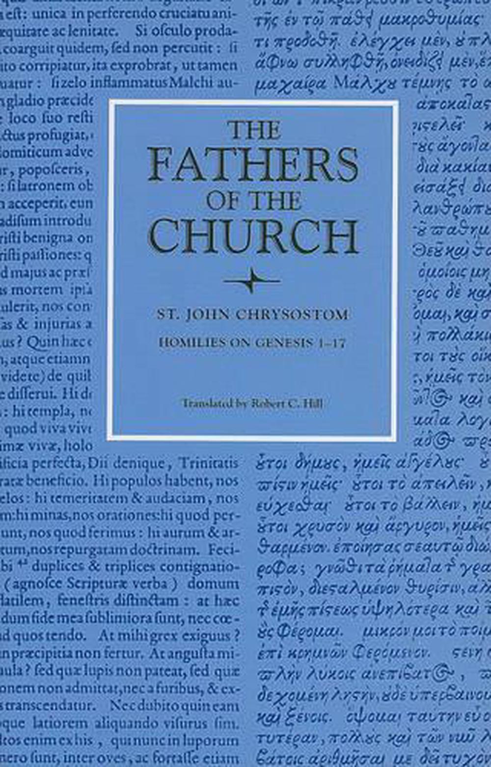 Homilies on Genesis 1-17, Volume 74, 9780813209722