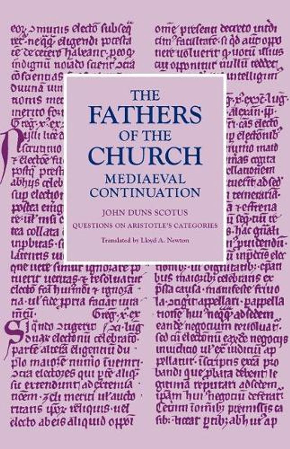 Questions on Aristotle's Categories by John Duns Scotus - ISBN: 9780813231549
