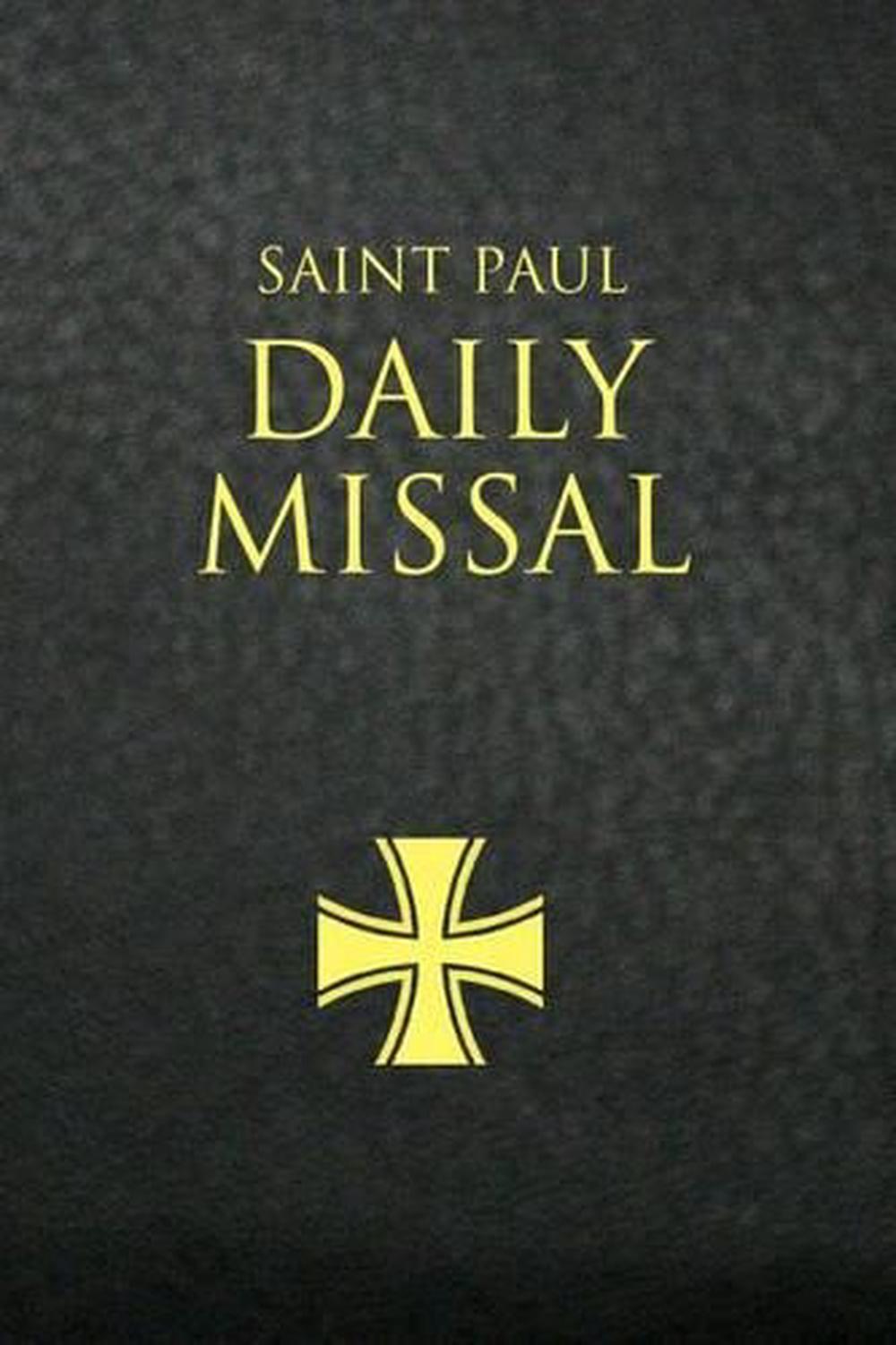 Saint Paul Daily Missal (Black), 9780819872210