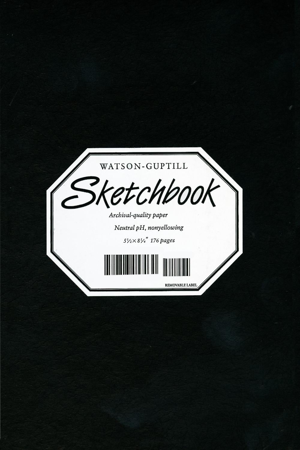 Medium Sketchbook (Black) - ISBN: 9780823005185