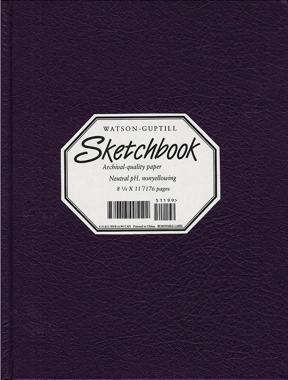 Large Sketchbook (Blackberry) - ISBN: 9780823057191