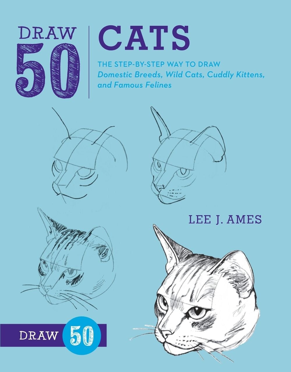Draw 50 Cats by L. Ames - ISBN: 9780823085750
