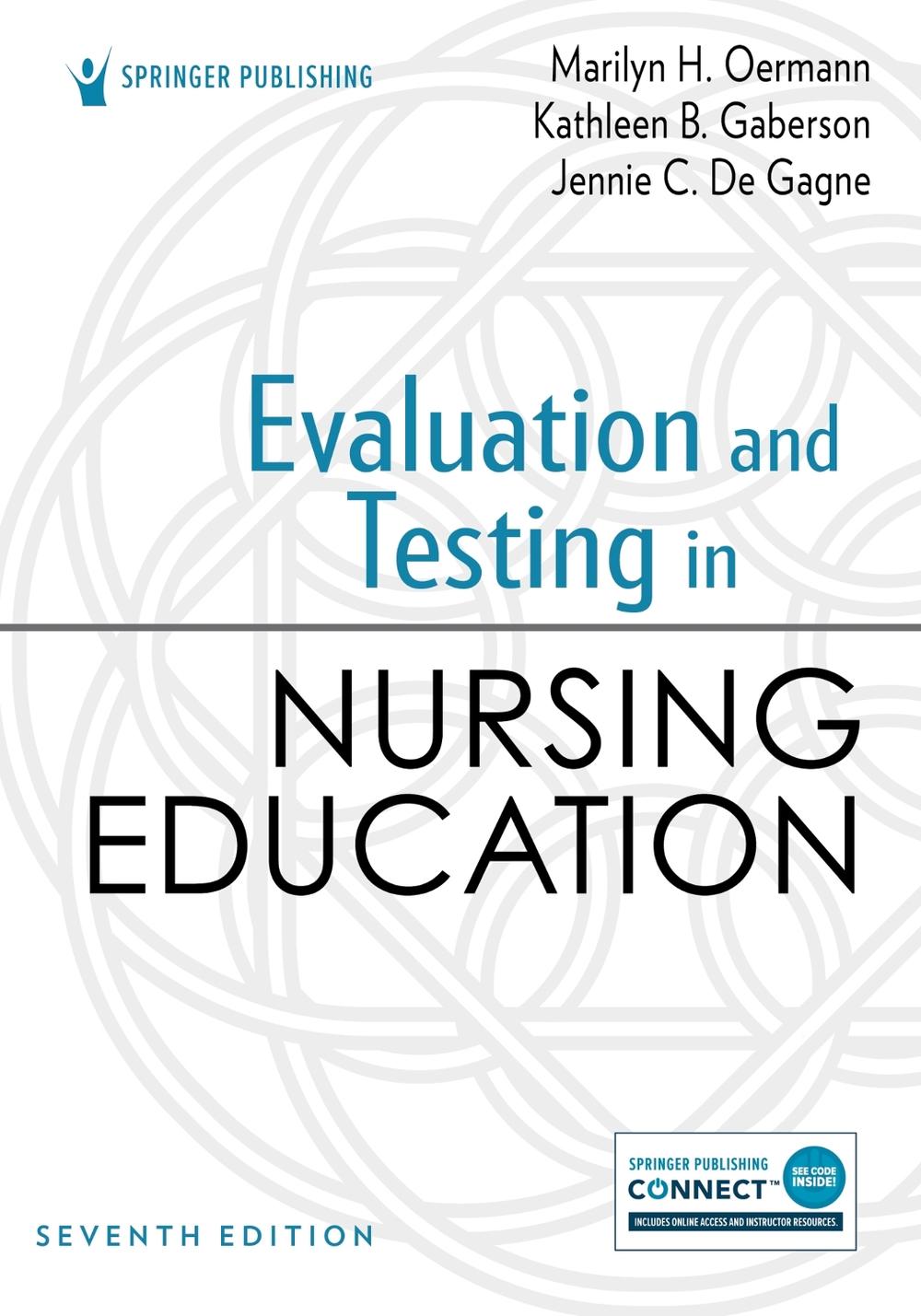 Evaluation and Testing in Nursing Education, 9780826139160