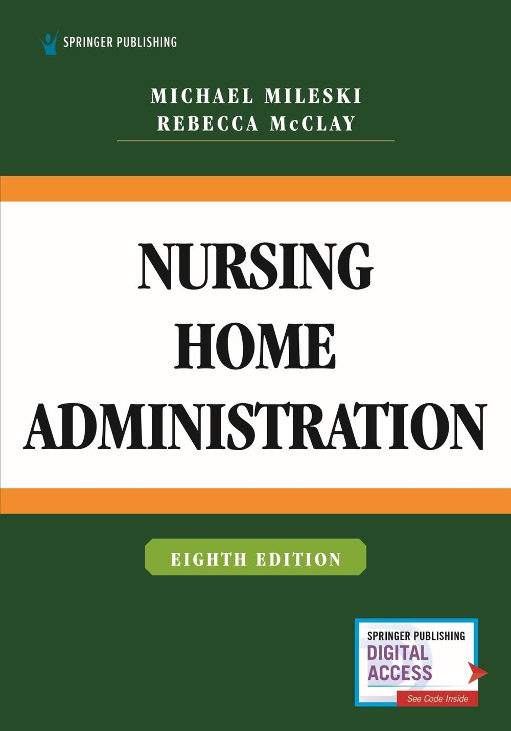 Nursing Home Administration, 9780826148469