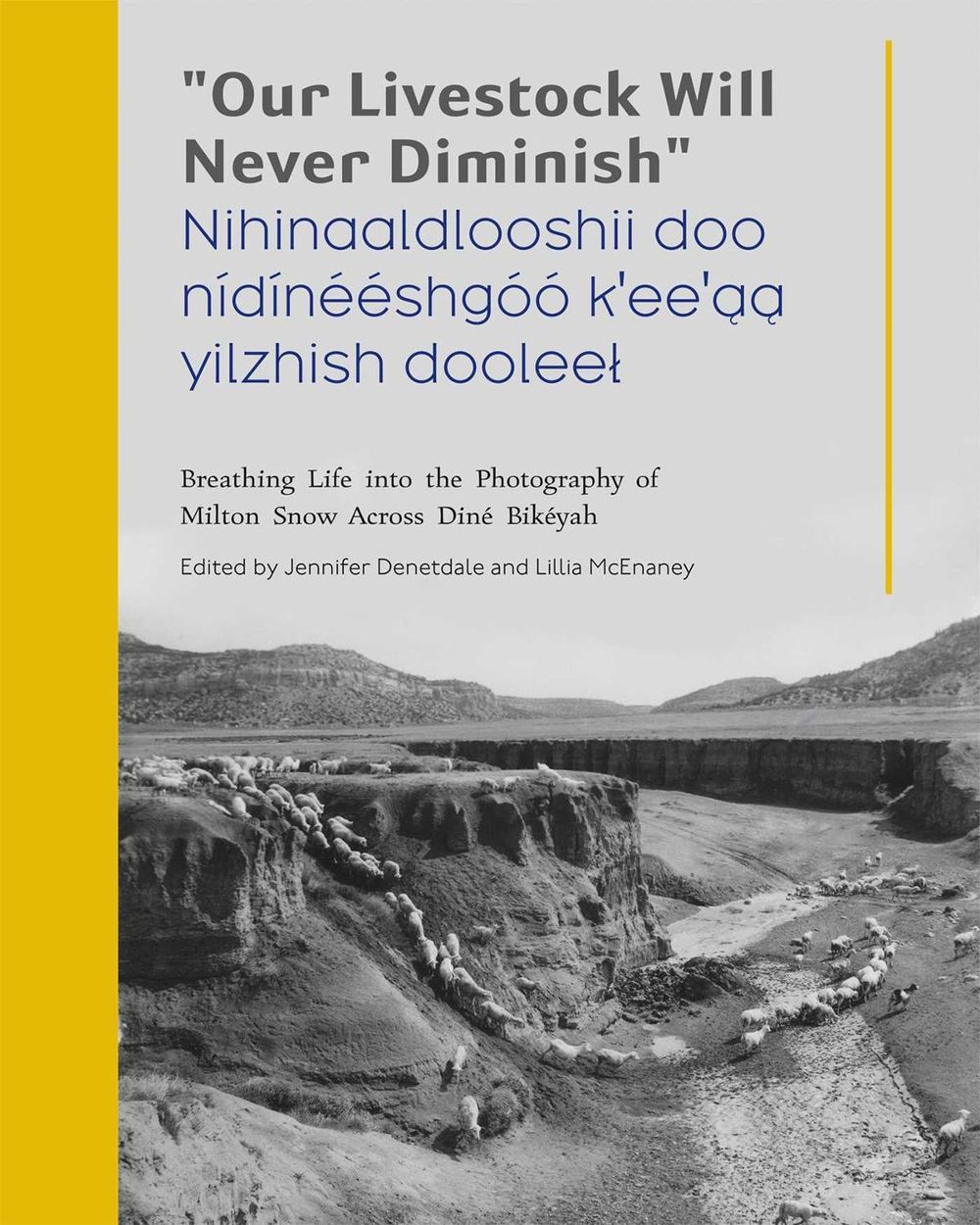 "Our Livestock Will Never Diminish" / "Nihinaaldlooshii Doo Nídínééshgóó K'ee'aa Yilzhish Dooleel" by Jennifer Nez Denetdale - ISBN: 9780826370006
