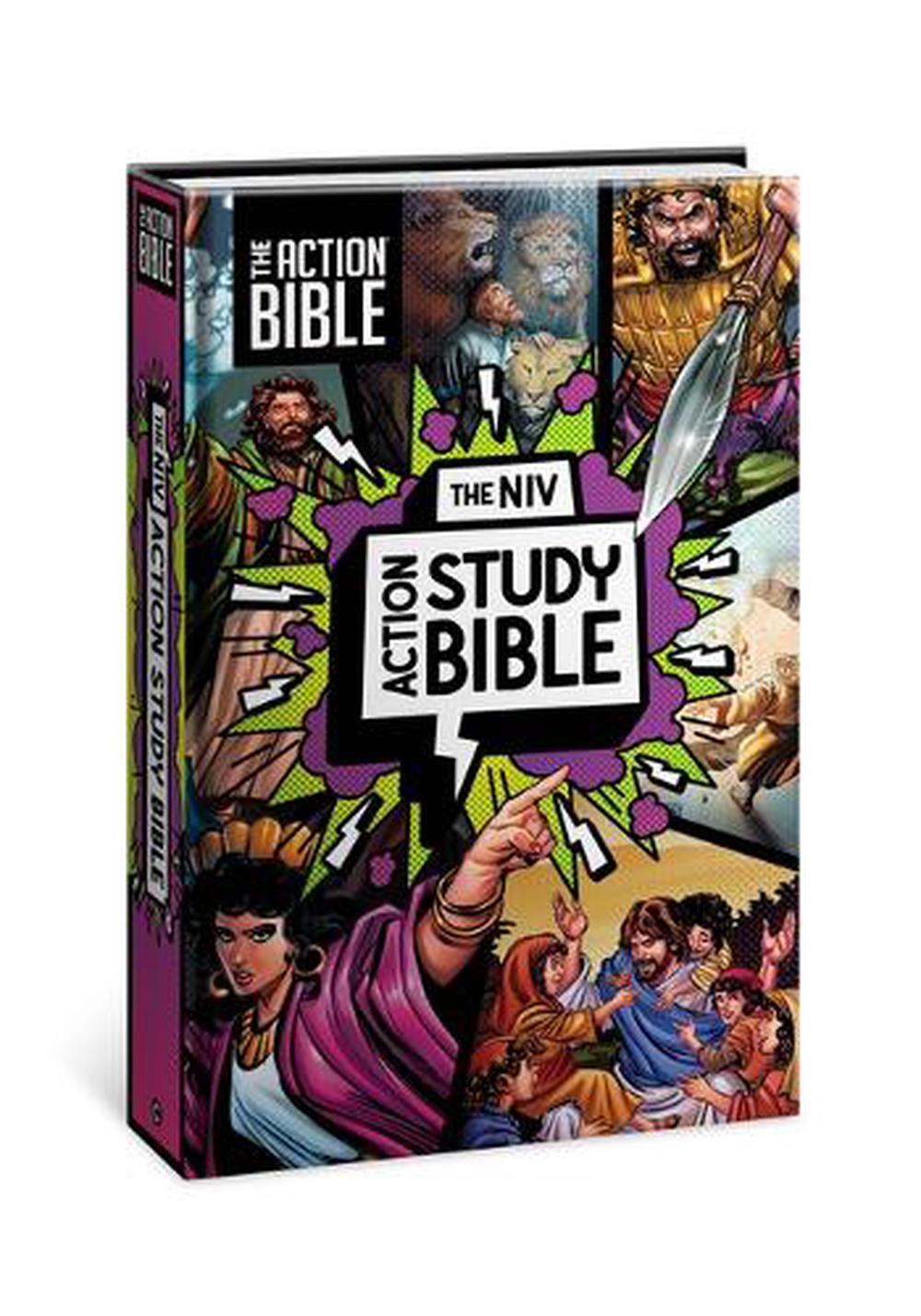 NIV Action Study Bible, Hardcover, Full Color, 9780830787432