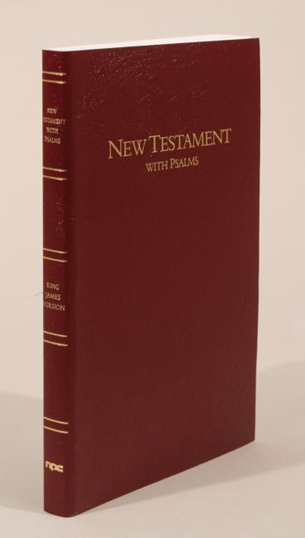 Keystone Large Print New Testament with PsalmsKJV by Bible, Imitation