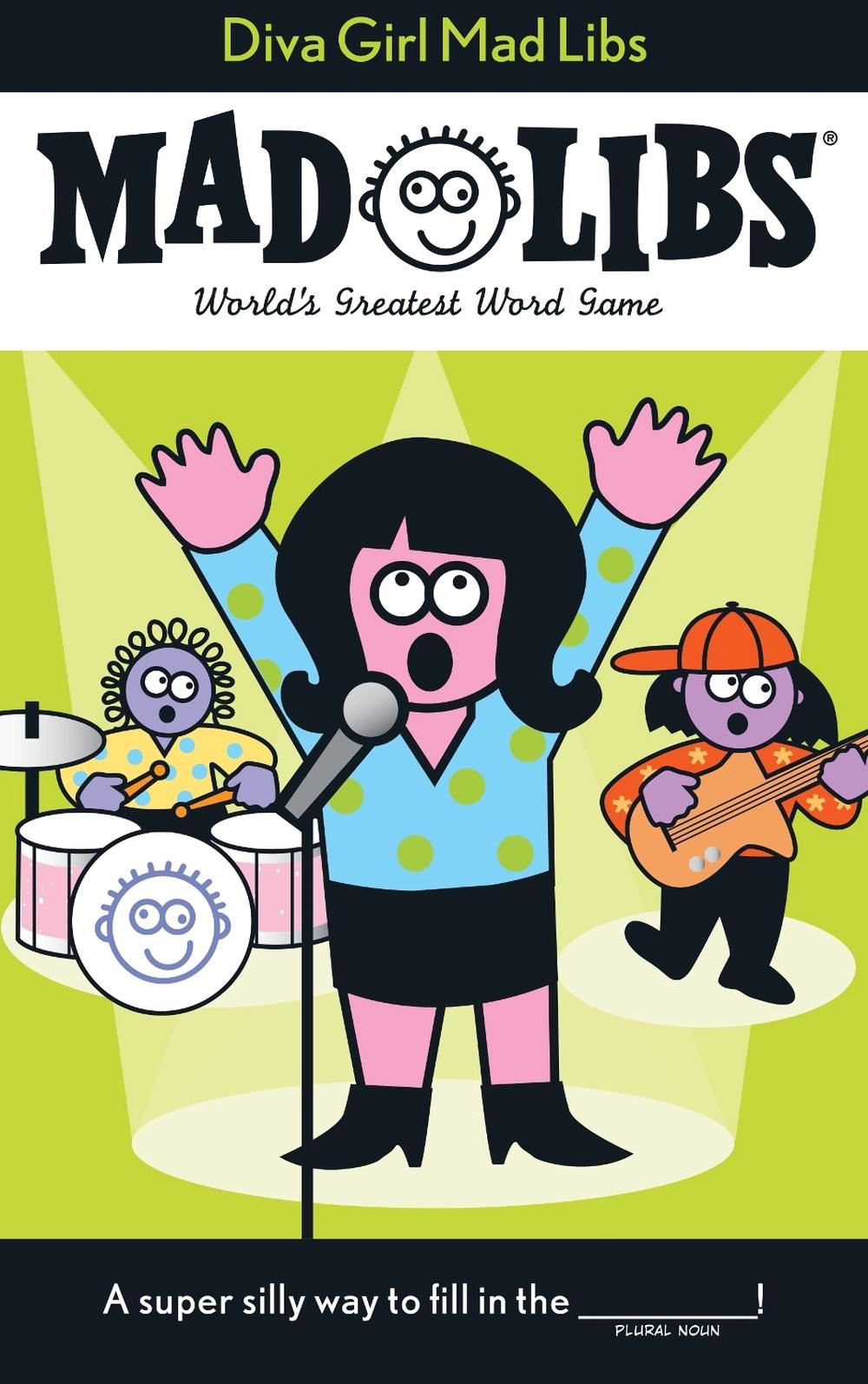 Diva Girl Mad Libs by Roger Price - ISBN: 9780843108378