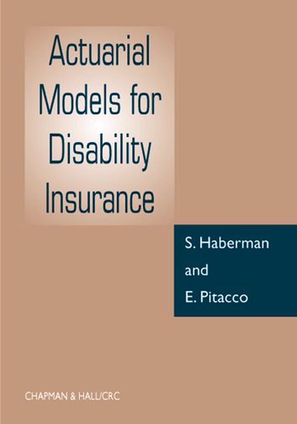 Actuarial Models for Disability Insurance, 1st Edition, 9780849303890