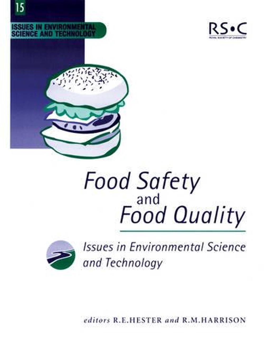Food Safety and Food Quality by R.E. Hester - ISBN: 9780854042708