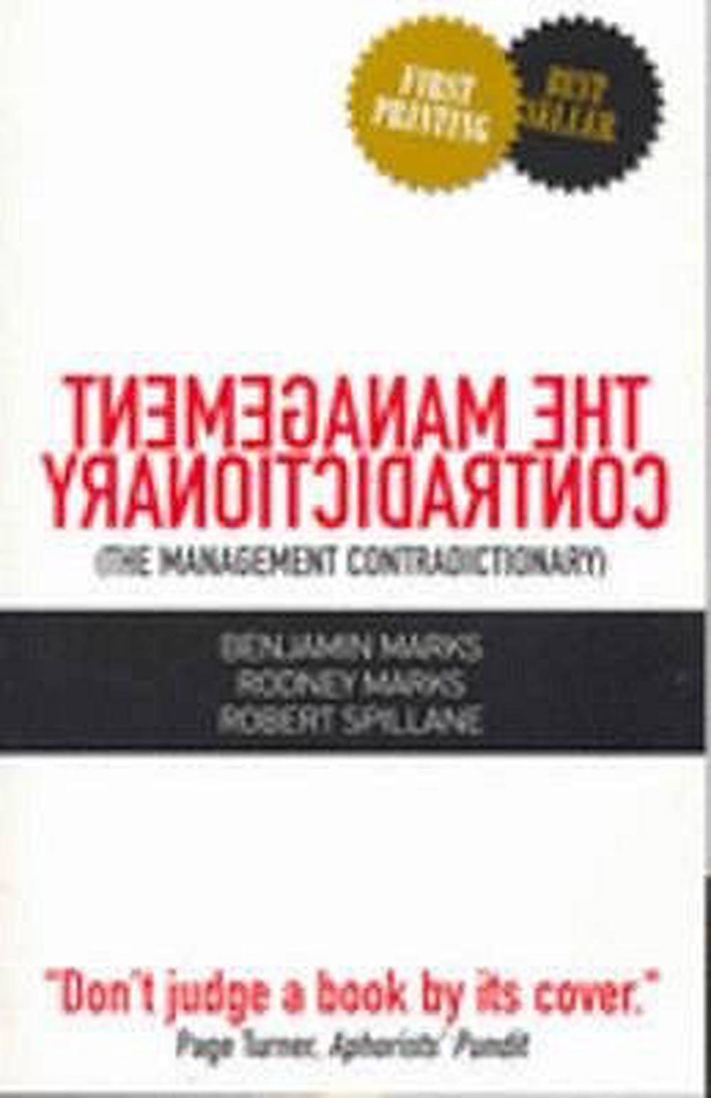 The Management Contradictionary by Robert Spillane, Paperback ...