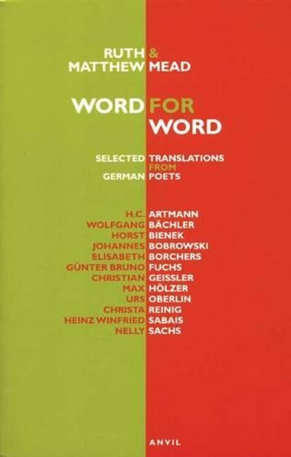 Word for Word by H.C. Artmann - ISBN: 9780856464058