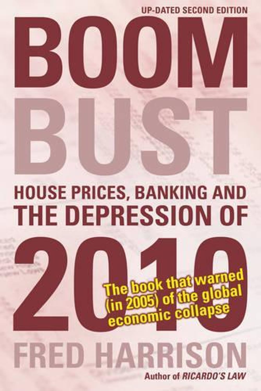 Boom Bust by Fred Harrison - ISBN: 9780856832543