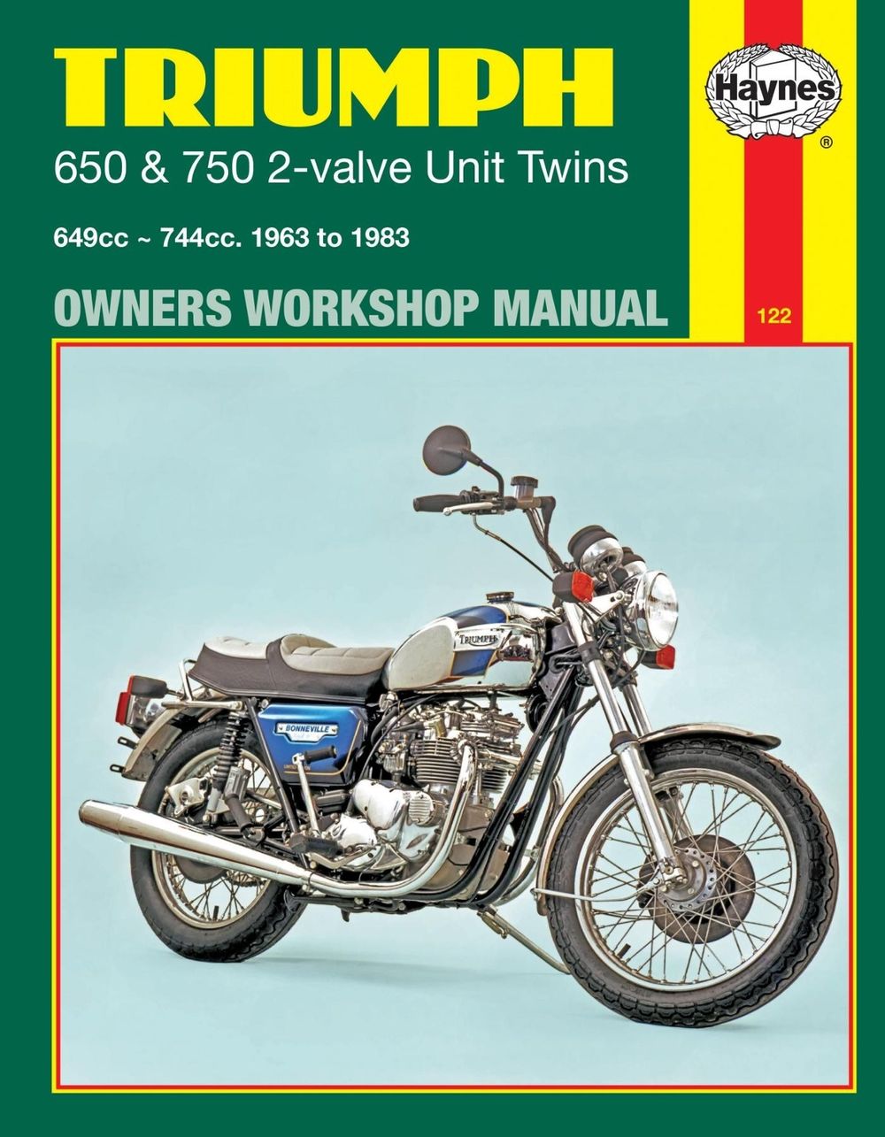 Triumph 650 & 750 2-Valve Unit Twins (63 - 83) by Haynes Publishing - ISBN: 9780856968907