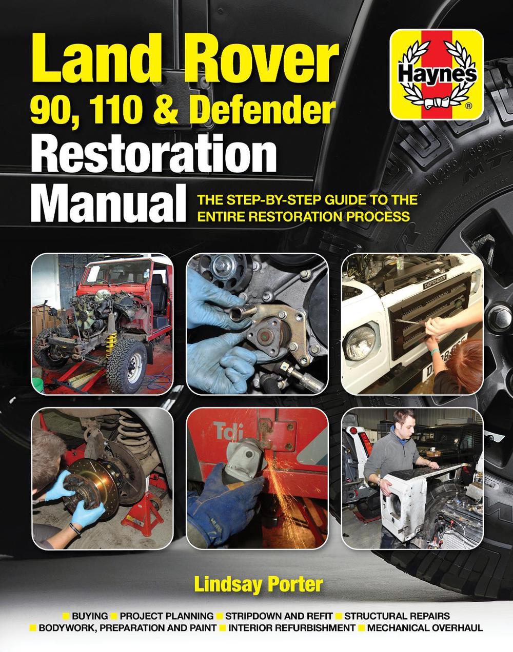Land Rover 90, 110 & Defender Restoration Manual, 9780857334794