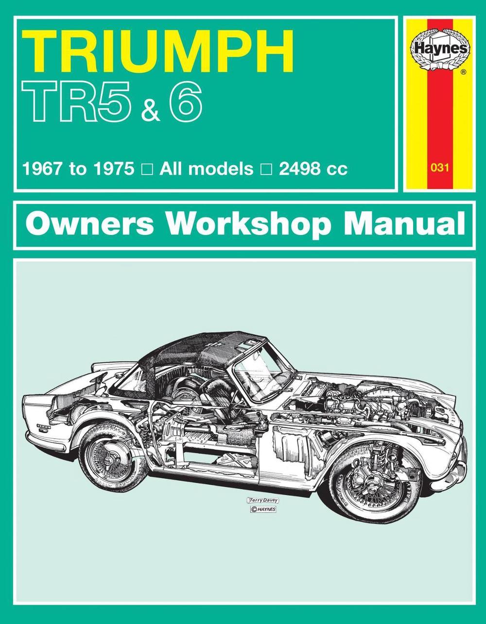 Triumph TR5 & TR6 Owner's Workshop Manual, 9780857336477
