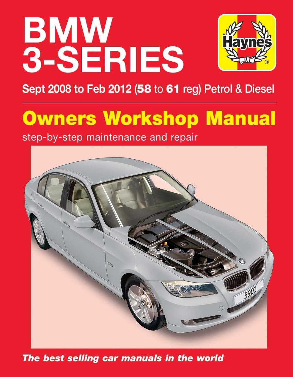 BMW 3-Series (Sept 08 to Feb 12) Haynes Repair Manual, 9780857339010