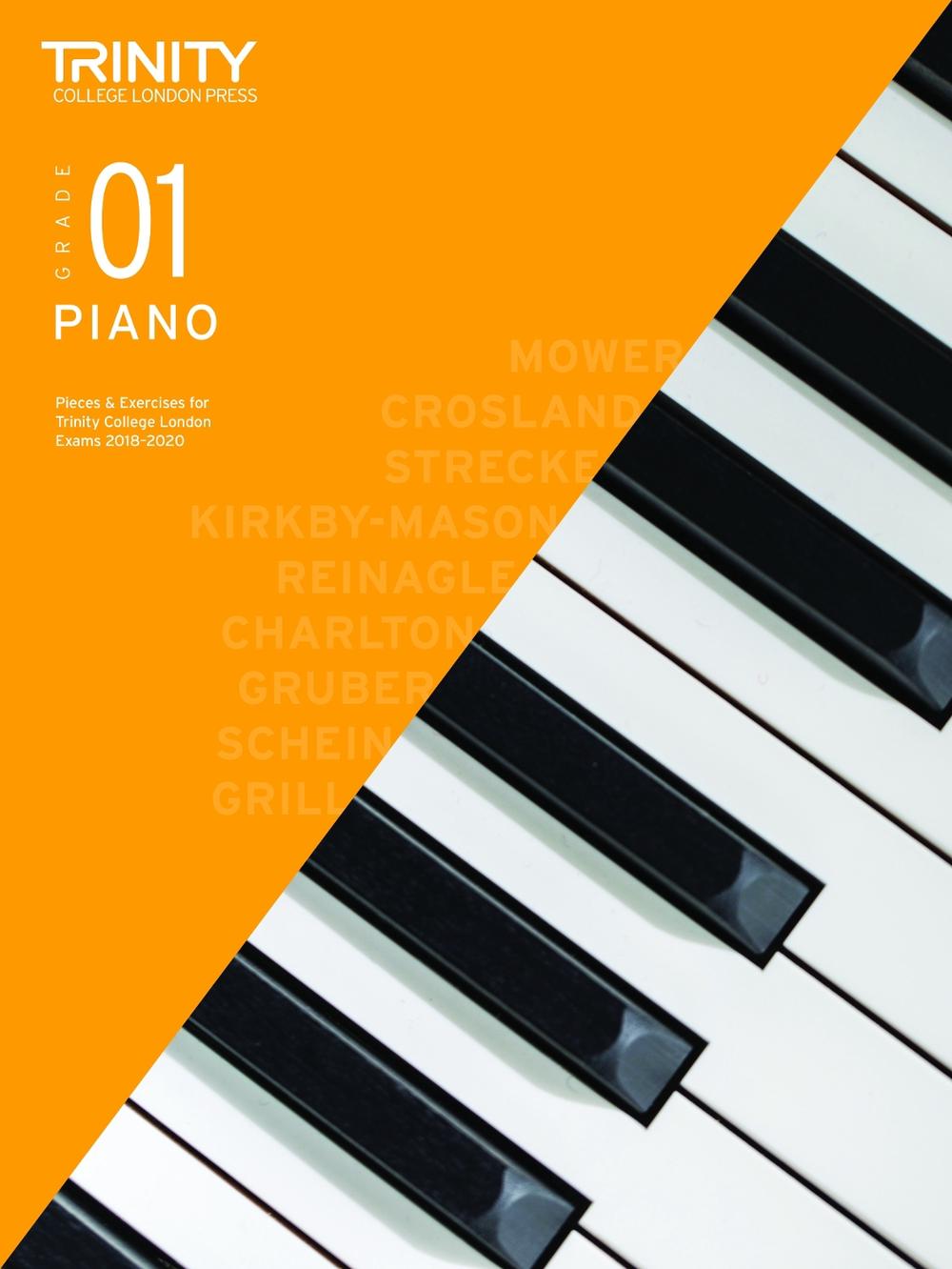 Trinity College London Piano Exam Pieces & Exercises 2018-2020. Grade 1, 9780857365996