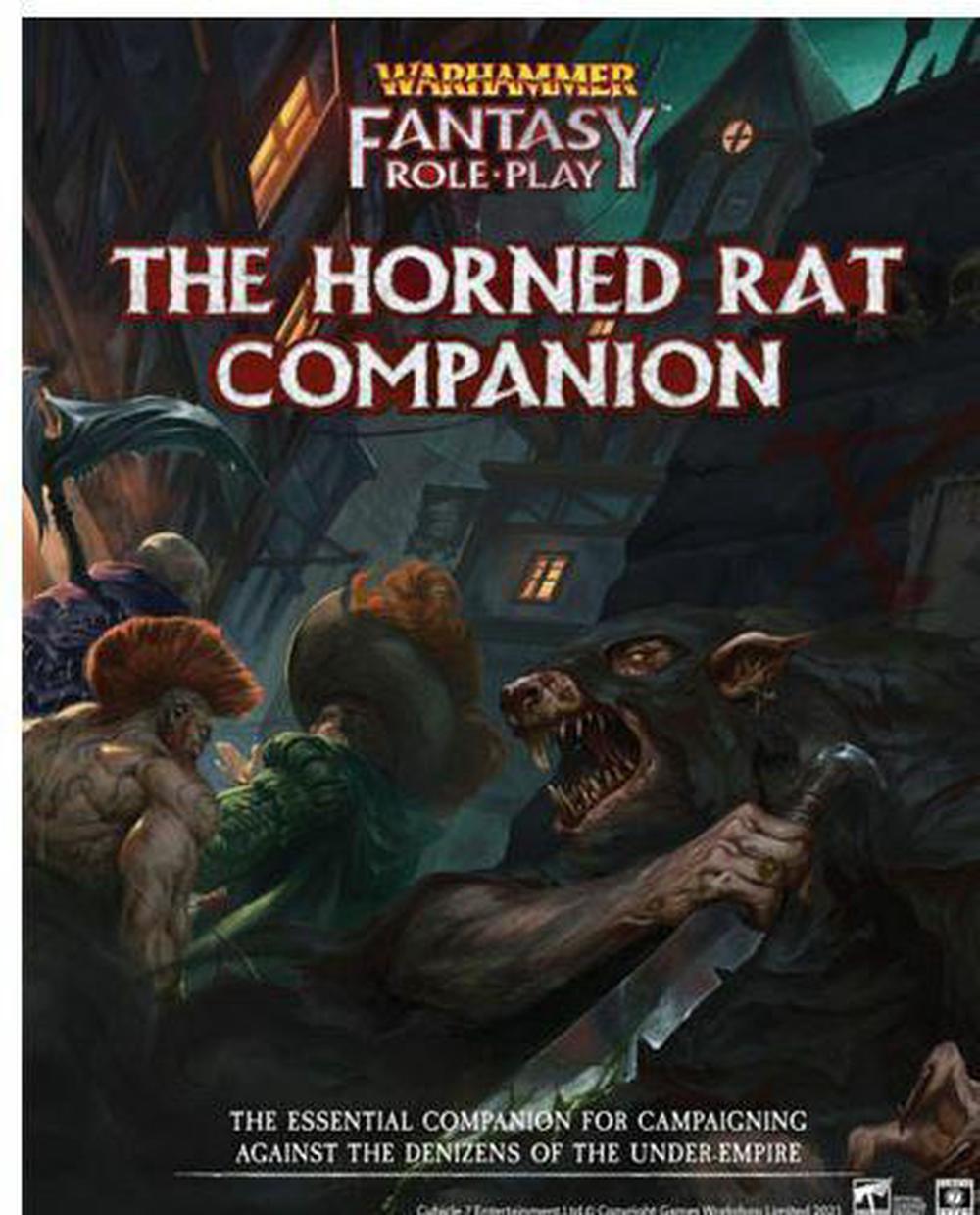 Cubicle 7 Warhammer Fantasy Roleplay Enemy Within Horned Rat Companion, 9780857443618