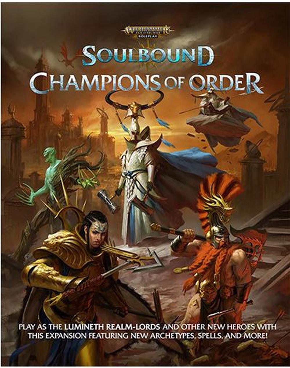 Cubicle 7 Warhammer Age of Sigmar Soulbound RPG - Champions of Order, 9780857443946