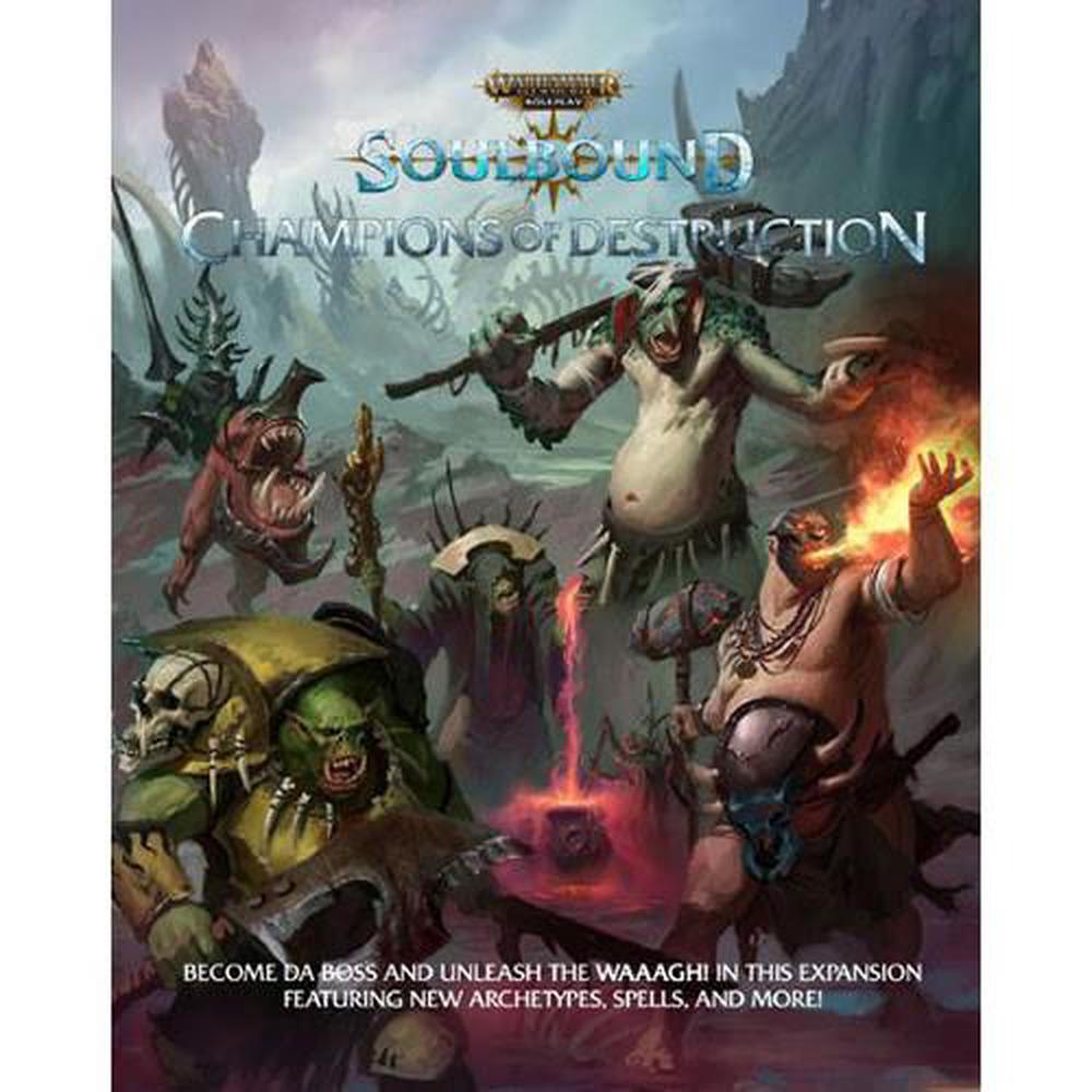 Cubicle 7 Wh Aos Soulbound Champs of Destruction by Cubicle 7 - ISBN: 9780857444042