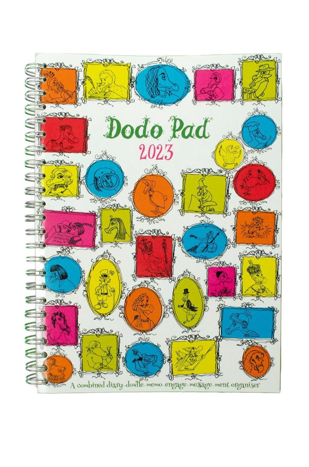 Dodo Pad Original Desk Diary 2023 Week to View, Calendar Year Diary