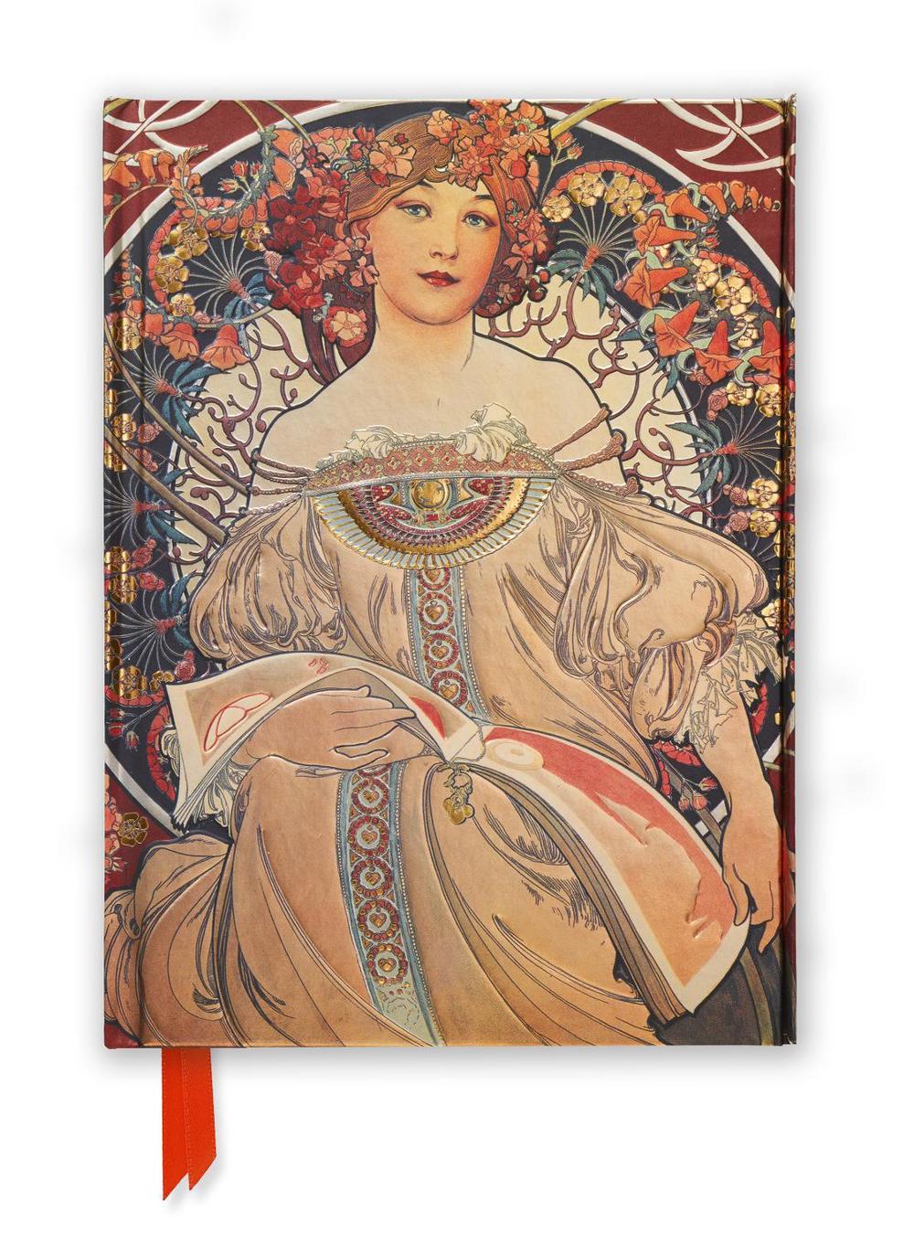 Flame Tree Studio Mucha: Reverie (Foiled Journal), 9780857756671