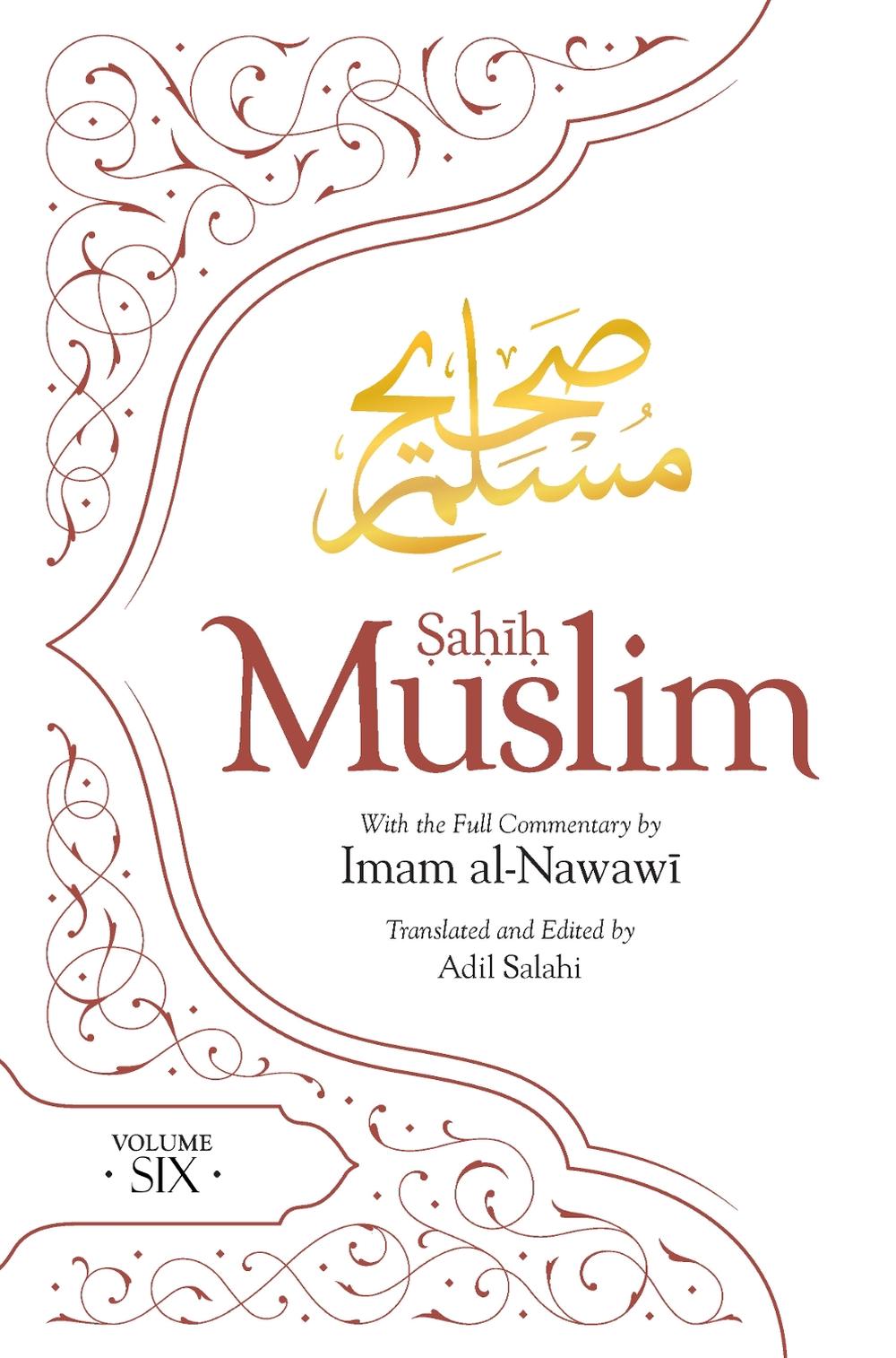 Sahih Muslim (Volume 6), 9780860378501