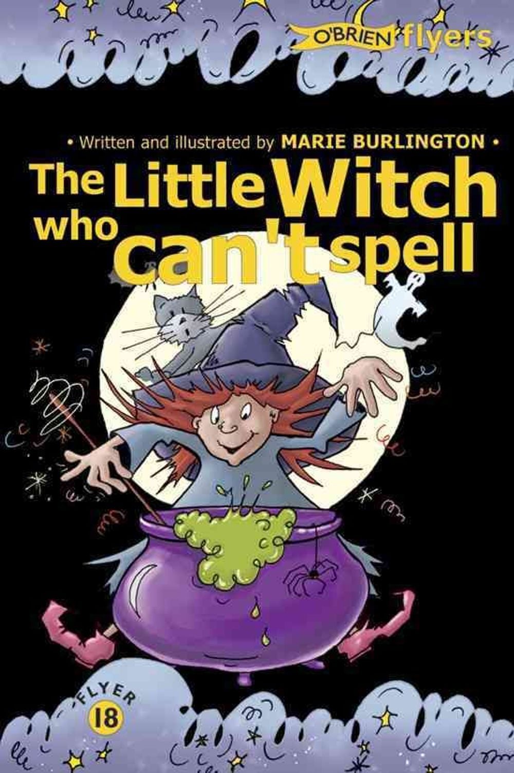 Cover of The Little Witch Who Can't Spell